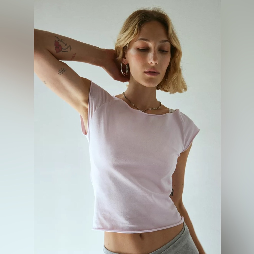 NWT Out from under boatneck compression tee